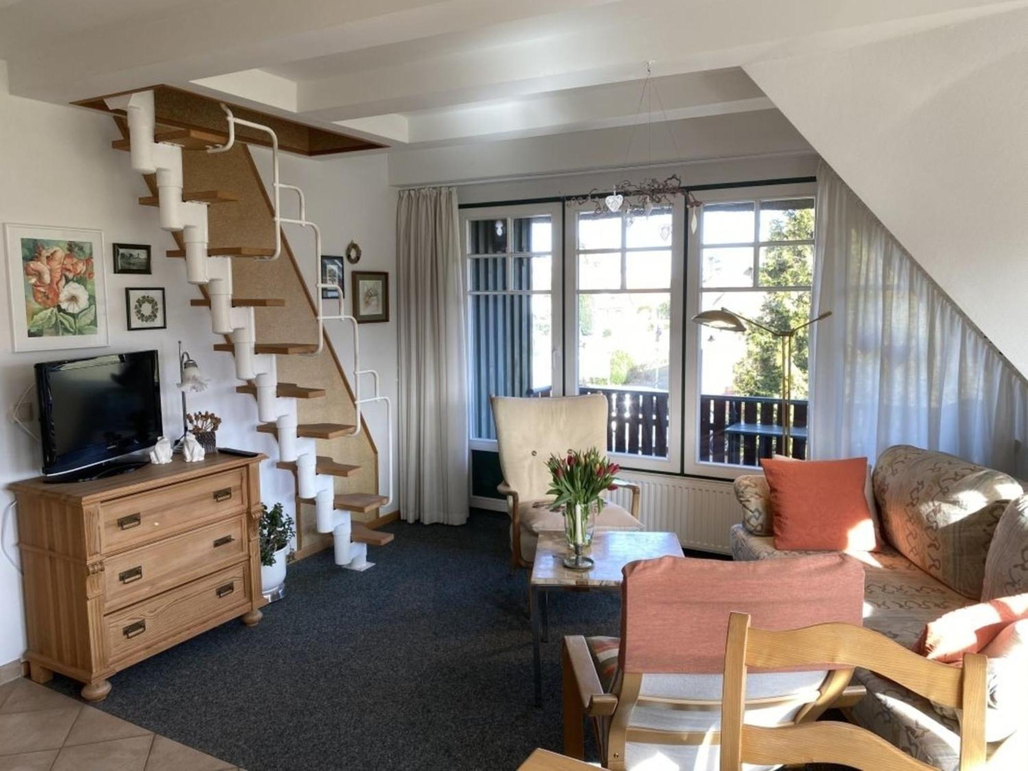 Ferienwohnung Nr 07 Og Spitzboden 보른 외부 사진