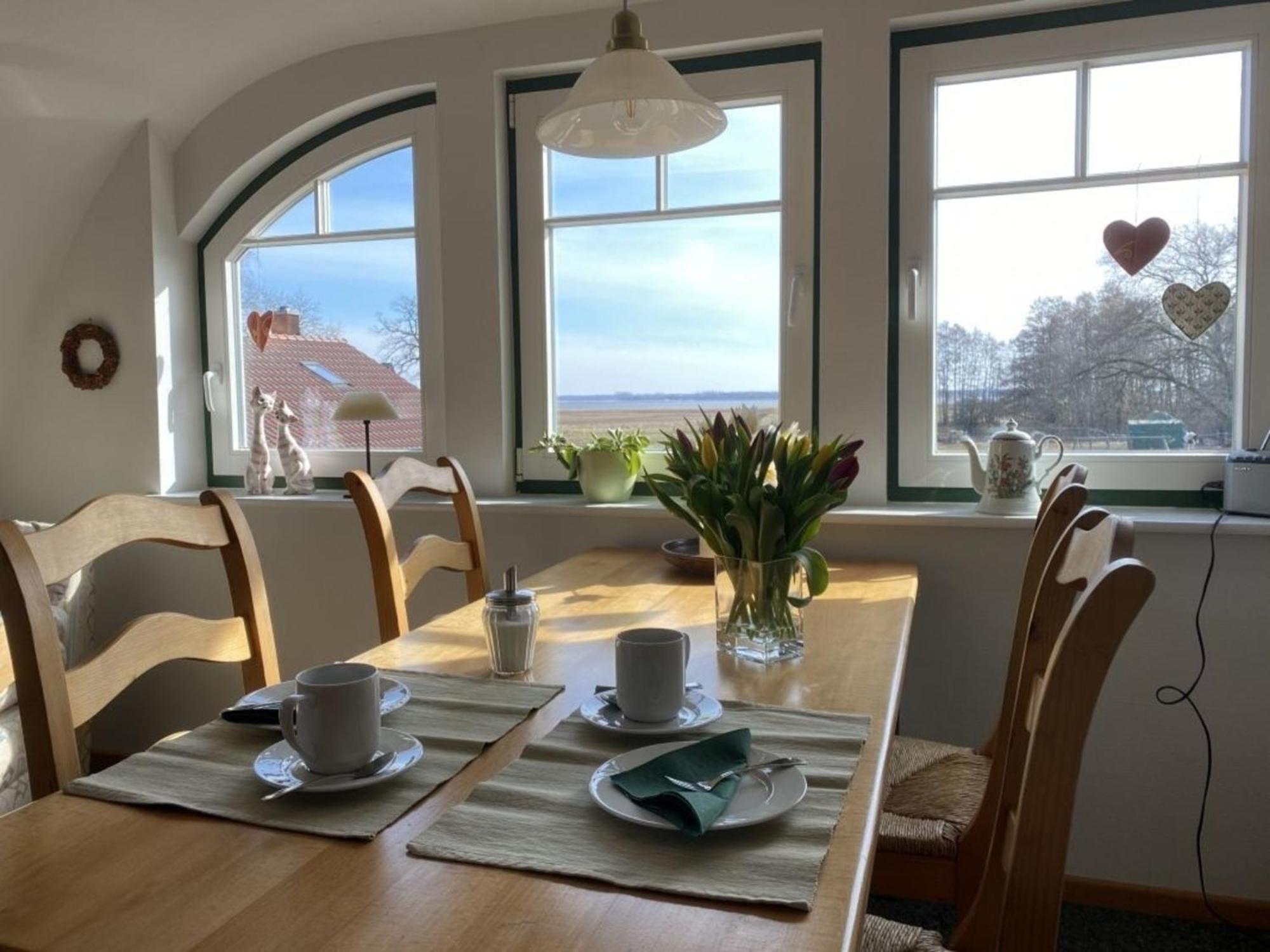 Ferienwohnung Nr 07 Og Spitzboden 보른 외부 사진